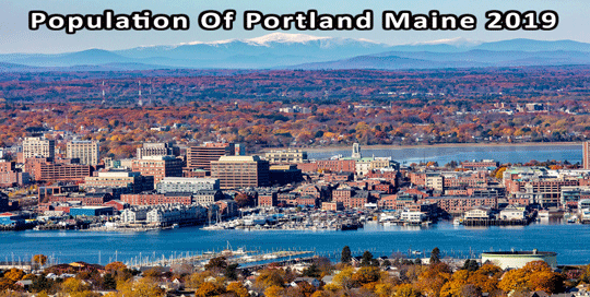 population of Portland Maine 2019