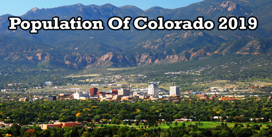 population of Colorado 2019