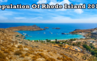 population of Rhode Island 2019