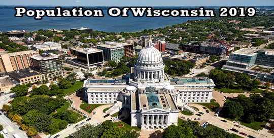 population of Wisconsin 2019