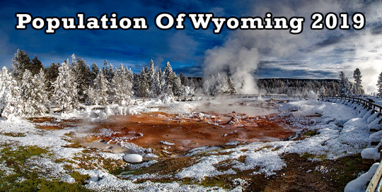 population of Wyoming 2019